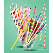 Wholesale Eco Biodegradable Disposable Drinking Paper Straw